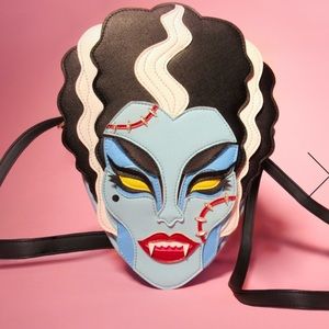Love pain and stitches bride of monster bag